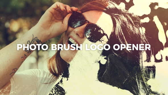 Intro Photo Brush Logo Opener - VideoHive 21448702