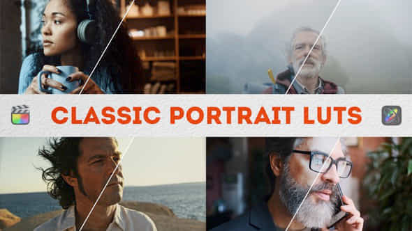 Classic Portrait Luts Fcpx Apple Motion - VideoHive 51538220