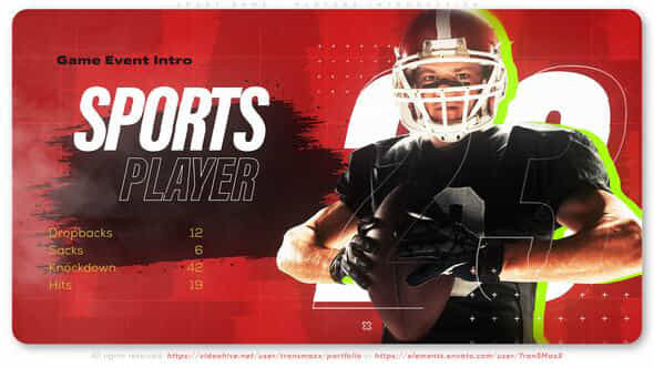 Sport Game Players Introduction - VideoHive 50702024