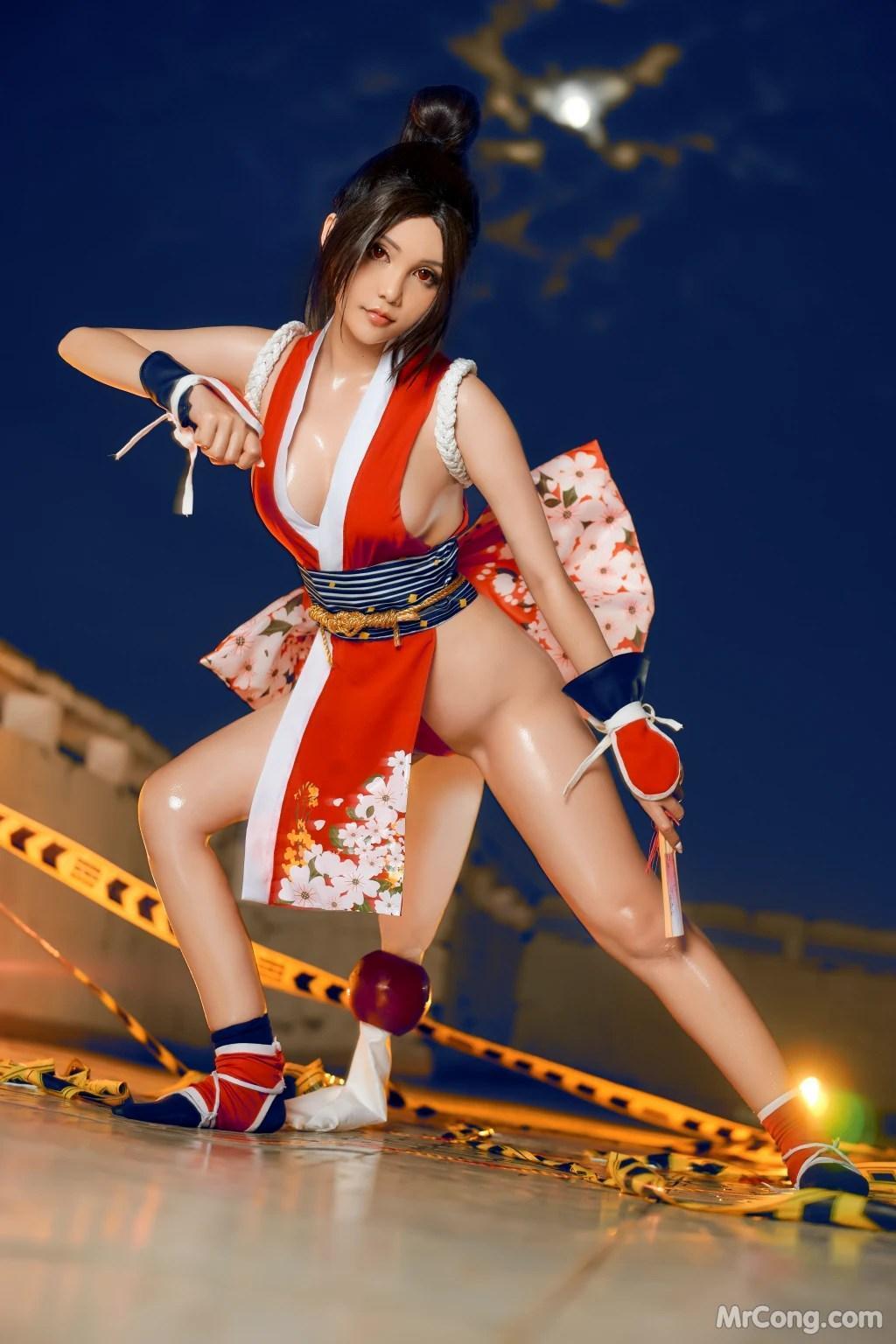 Coser@Joyce Lin: Mai Shiranui (40 photos)(15)