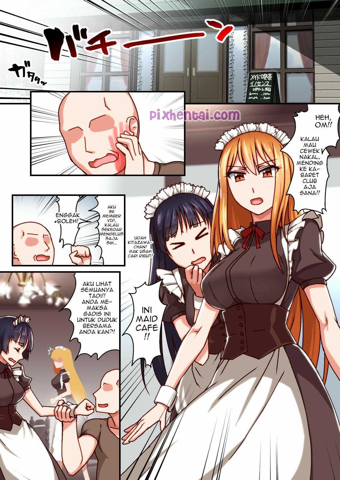 Komik Hentai Orthodox Maid Cafe Hypnosis VIP Room Manga XXX Porn Doujin Sex Bokep 02