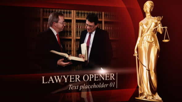 Lawyer opener - VideoHive 3011494