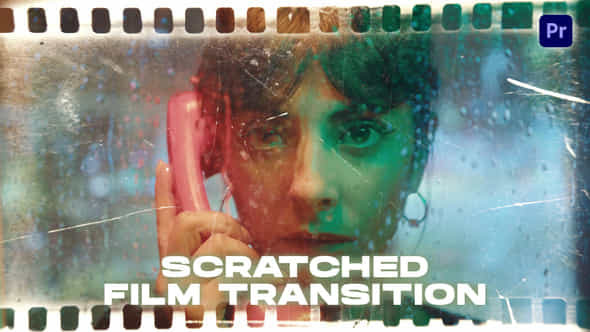 Scratched Film Transitions Premiere Pro - VideoHive 50517277