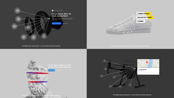 Multi Target Call Out Titles - VideoHive 22689297