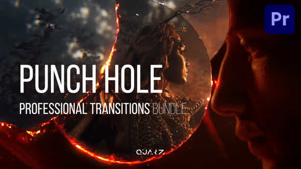 Punch Hole Transitions For Premiere Pro - VideoHive 55612467