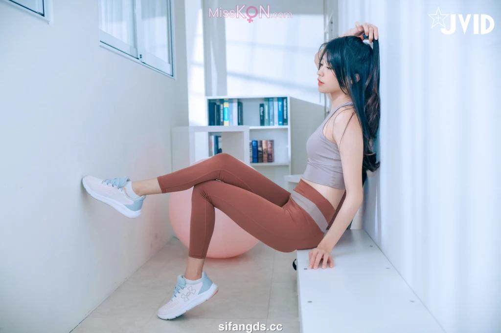 [JVID] 妍妍 Angel:【禁忌瑜珈課程】 瑜珈教練的秘密 裸體私人課程 (224 photos )(206)
