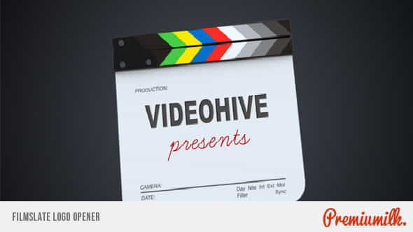 Filmslate Logo Opener - VideoHive 5504213