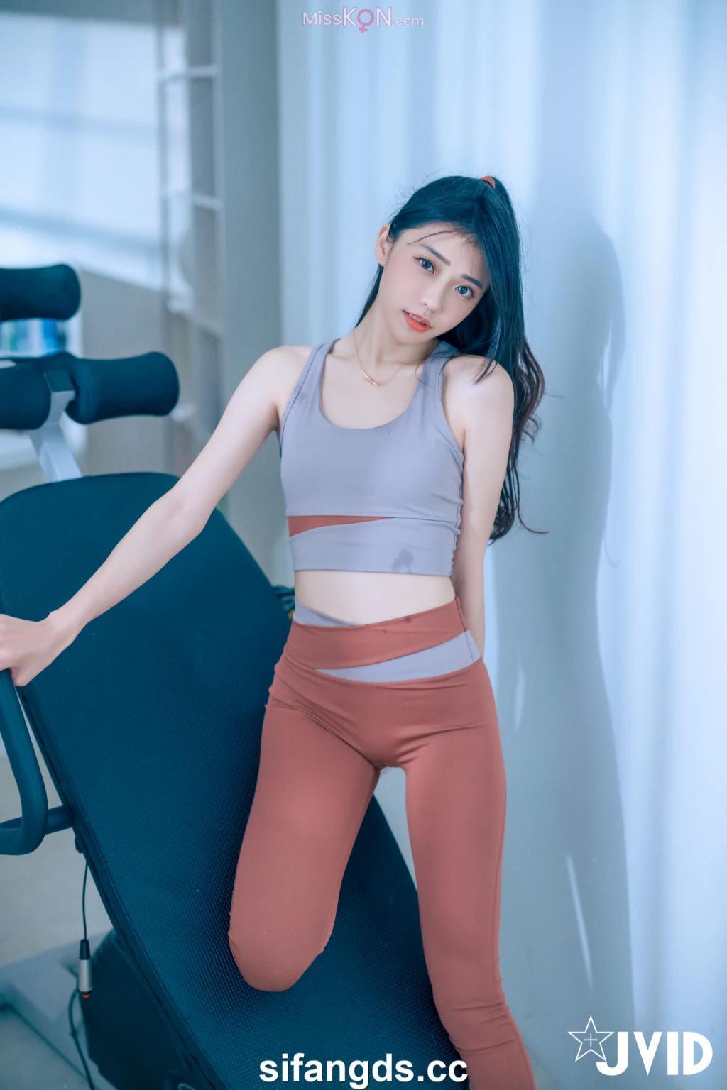 [JVID] 妍妍 Angel:【禁忌瑜珈課程】 瑜珈教練的秘密 裸體私人課程 (224 photos )(93)