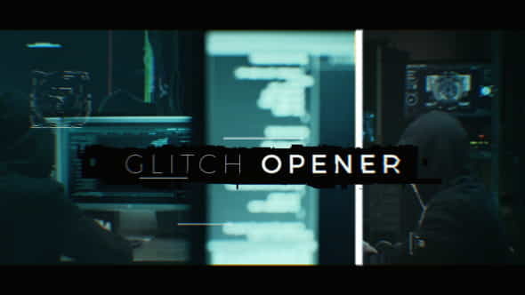 Exclusive Glitch Opener - VideoHive 21166484