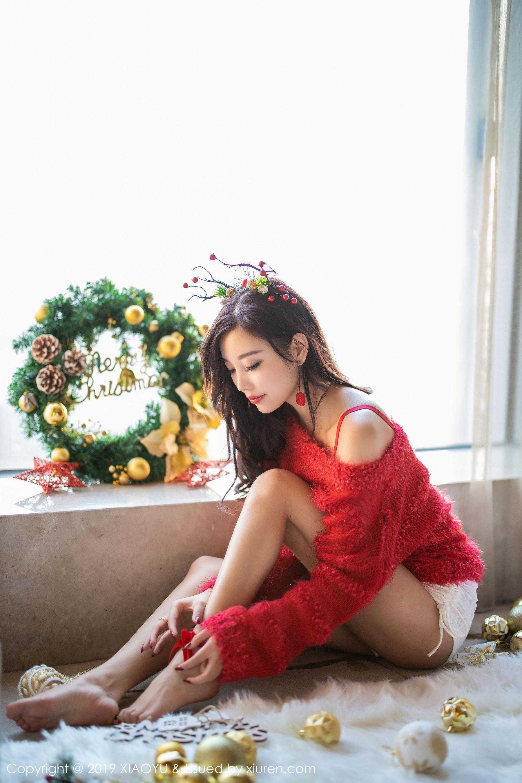 杨晨晨sugar《圣诞女神》 [语画界XIAOYU] Vol.221 写真集(32)