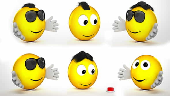 Funny Emoji Logo Reveal - VideoHive 20470426