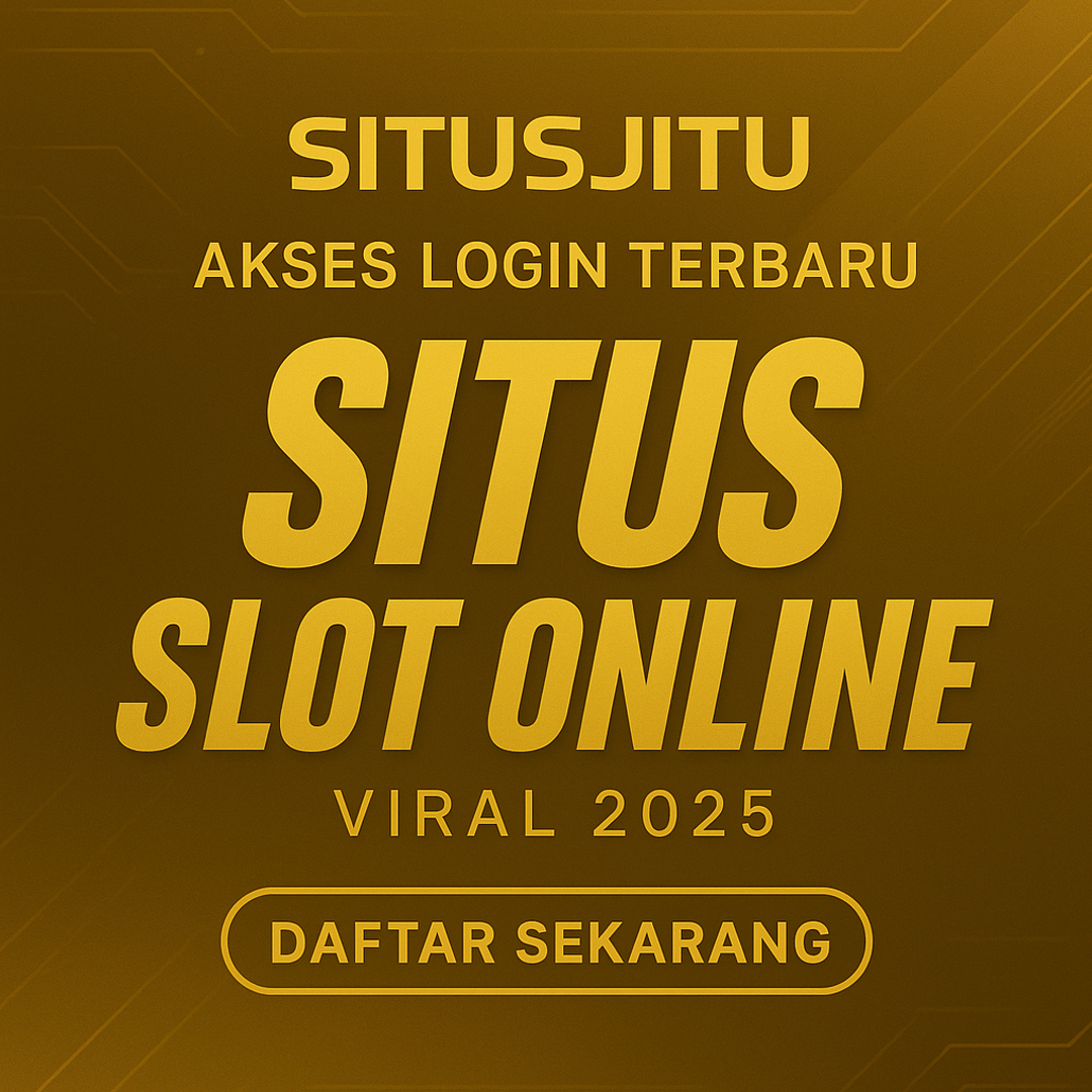 Situsjitu - Game Slot Jepang Terbaru Viral 2025, Keseruan Bermain Dapatkan Jackpotnya