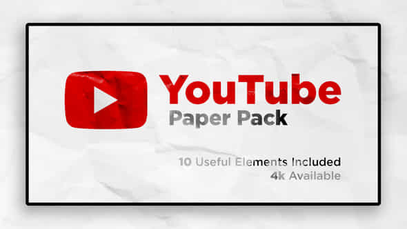 YouTube Channel Pack - VideoHive 23261154