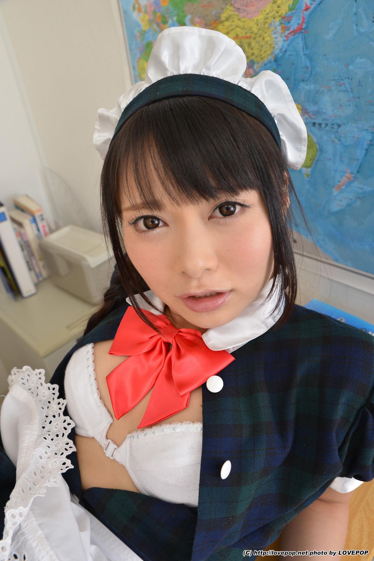 [LovePop] Airi Natsume 夏芽爱莉/なつめ愛莉 MAID Set03 写真集(59)