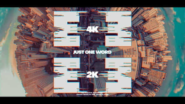 Just One Word - VideoHive 22603502