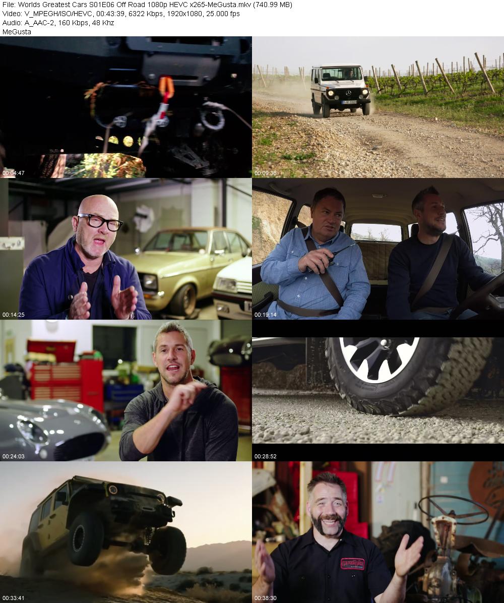 Worlds Greatest Cars S01E06 Off Road 1080p HEVC x265