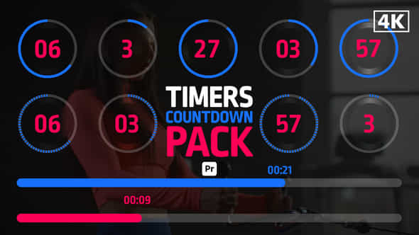 Timers Countdown Pack - VideoHive 46053566