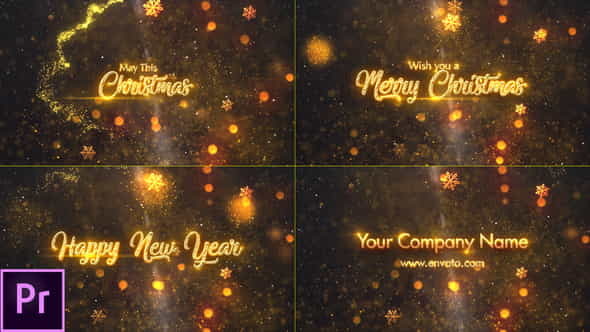 Christmas Greetings - Premiere Pro - VideoHive 24867772