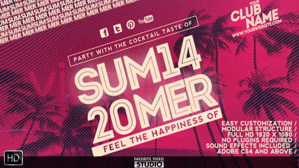 Summer Music Event - VideoHive 8495521