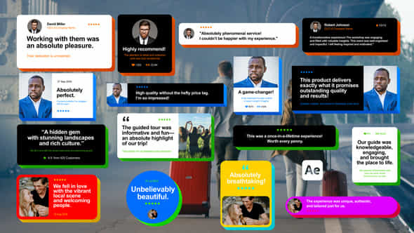 Testimonials 3D Pack - VideoHive 54657142