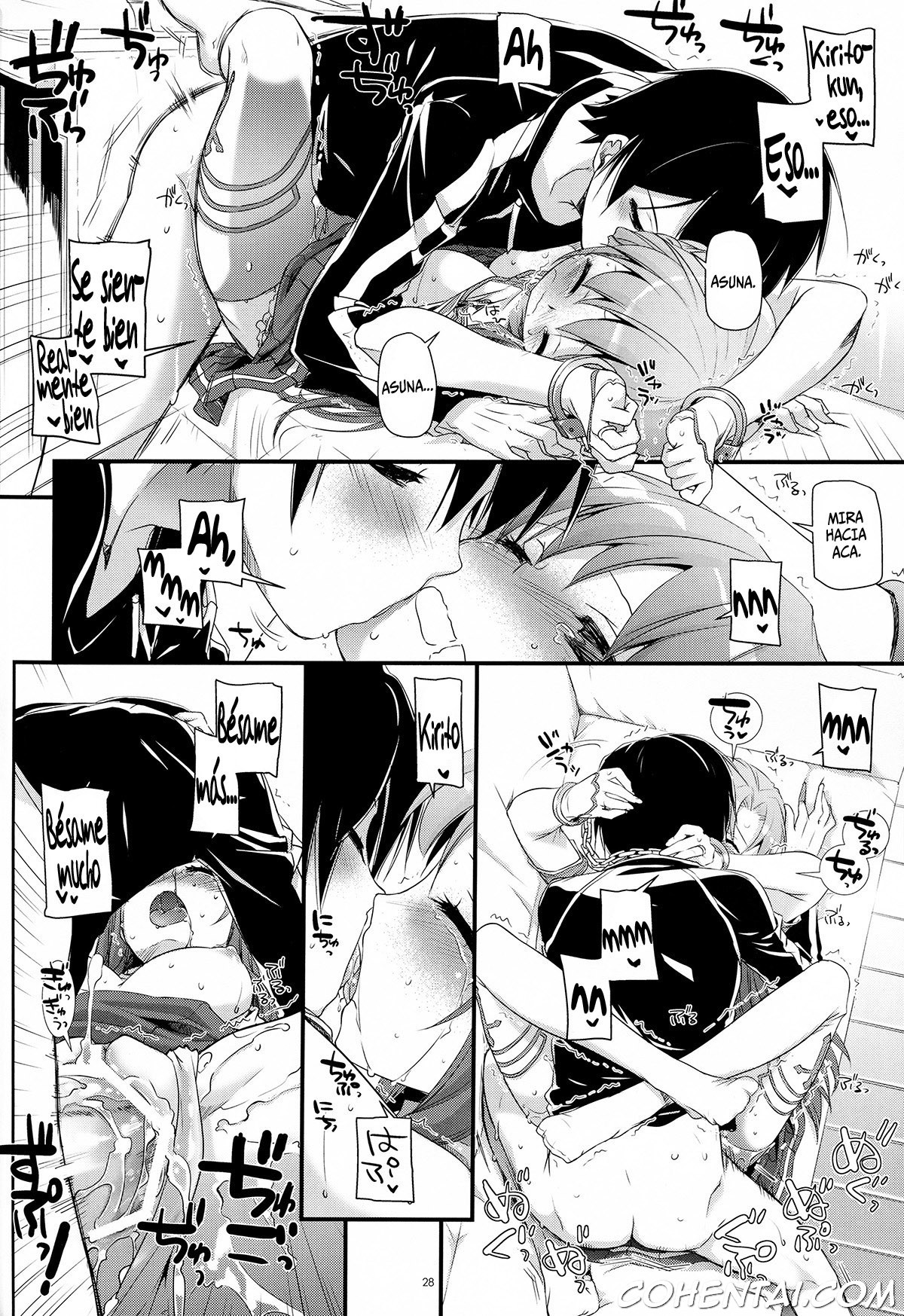 D.L. action 71 (Sword Art Online) xxx comics manga porno doujin hentai español sexo Asuna Yuuki Kazuto Kirigaya | Kirito Sword Art Online