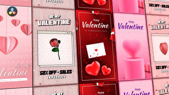 Valentines Day Stories Pack - VideoHive 50244830