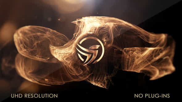 Golden Flow Logo - VideoHive 44101393
