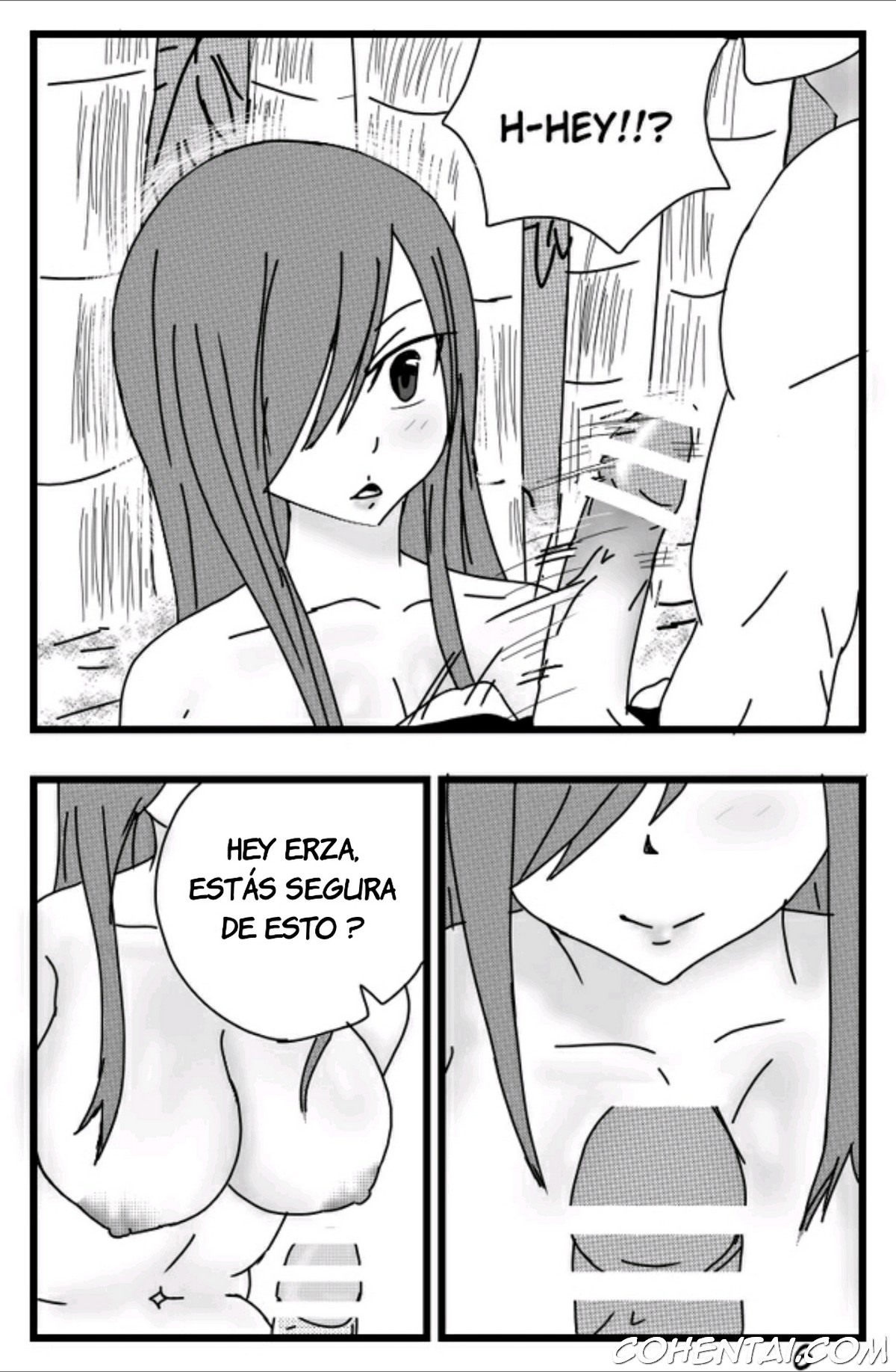 La ayuda de Erza (Fairy Tail) xxx comics manga porno doujin hentai español sexo 