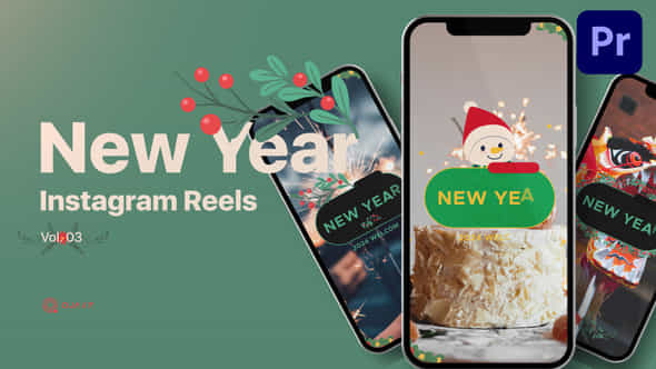 New Year Reels For Premiere Pro Vol 03 - VideoHive 49724050