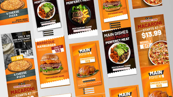 Main Dishes Sale - VideoHive 42802624