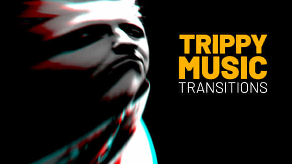 Trippy Music Transitions - VideoHive 46051956