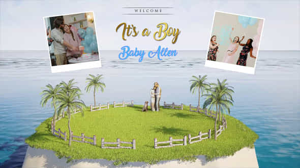 Baby Shower Gender Reveal - VideoHive 50952603