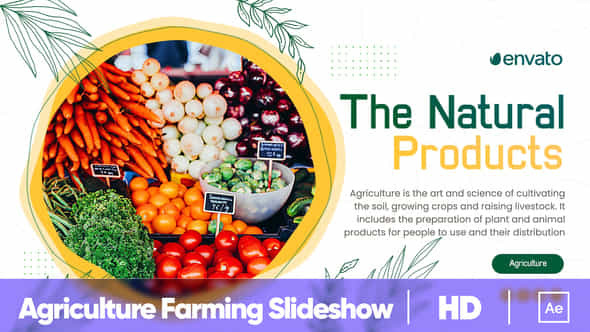 Agriculture Farming Slideshow - VideoHive 36366160