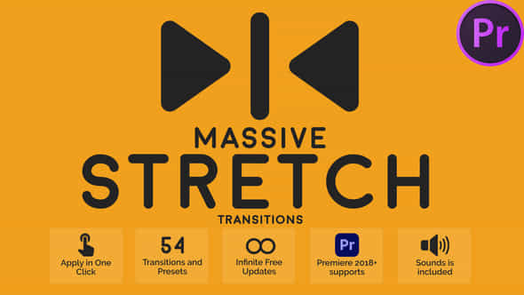 Massive Stretch Transitions - VideoHive 47692053