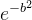 e^{-b^2}
