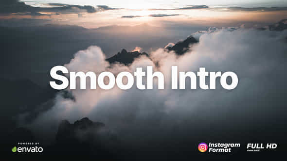 Smooth Typography Intro - VideoHive 38915329