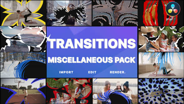 Miscellaneous Transitions - VideoHive 44016781