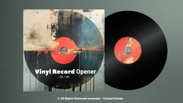 Vinyl Record Opener - VideoHive 50867668