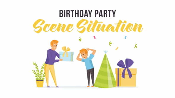 Birthday party - Scene Situation - VideoHive 28255801
