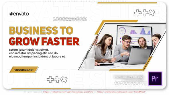 Faster Business Growth Presentation - VideoHive 52205813