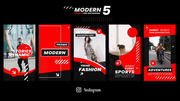 Modern Instagram Stories - VideoHive 31193810