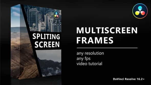 Multiscreen Frames for DaVinci Resolve - VideoHive 33139265