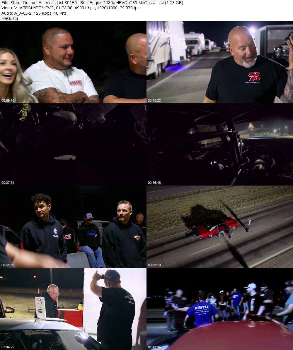 Street Outlaws Americas List S01E01 So It Begins 1080p HEVC x265