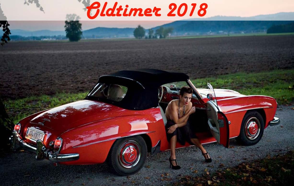 Девушки и ретро-автомобили в эротическом календаре Oldtimer 2018 Calendar - girls and retro cars Девушки и ретро-автомобили в эротическом календаре Oldtimer 2018 Calendar - girls and retro cars