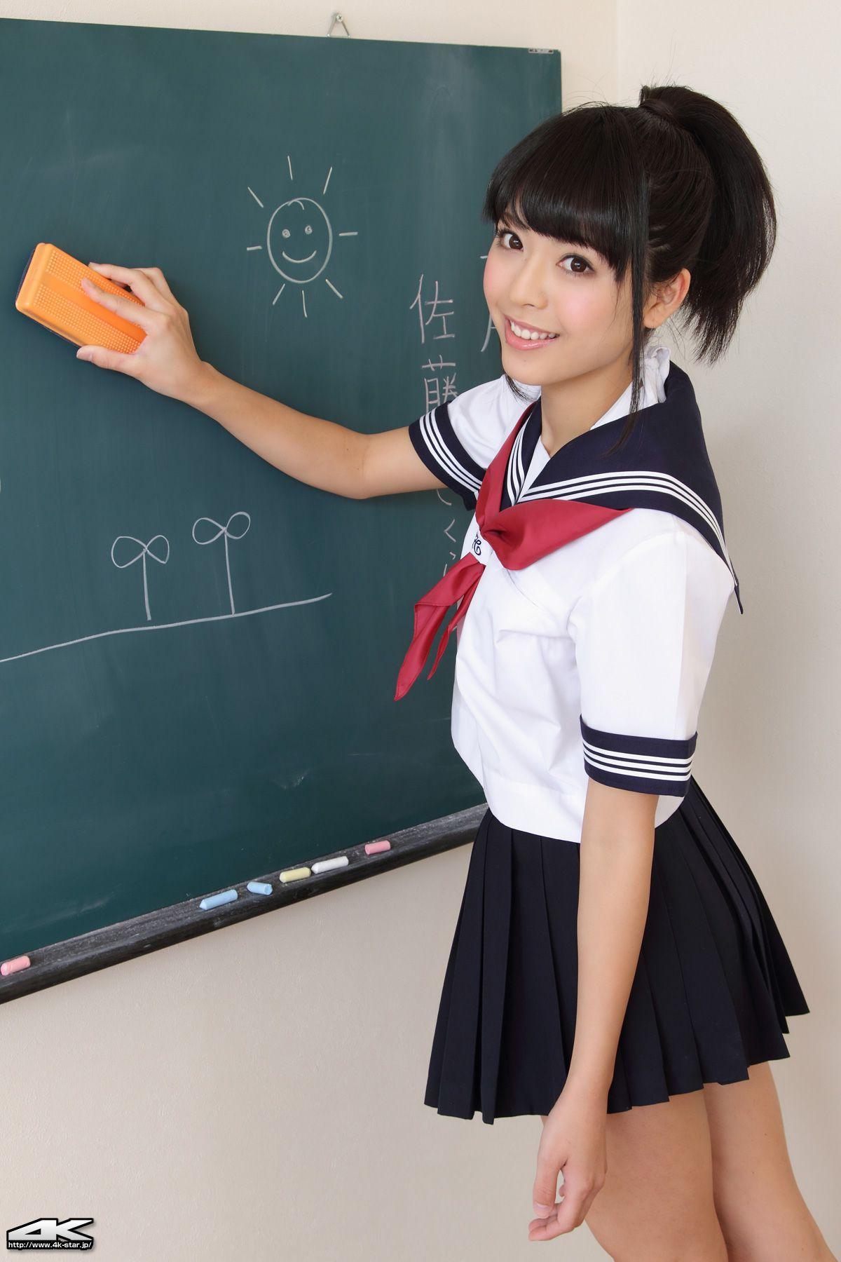 [4K-STAR] NO.00021 Sakura Sato 佐藤さくら Sailor Suit 水手服 写真集(8)