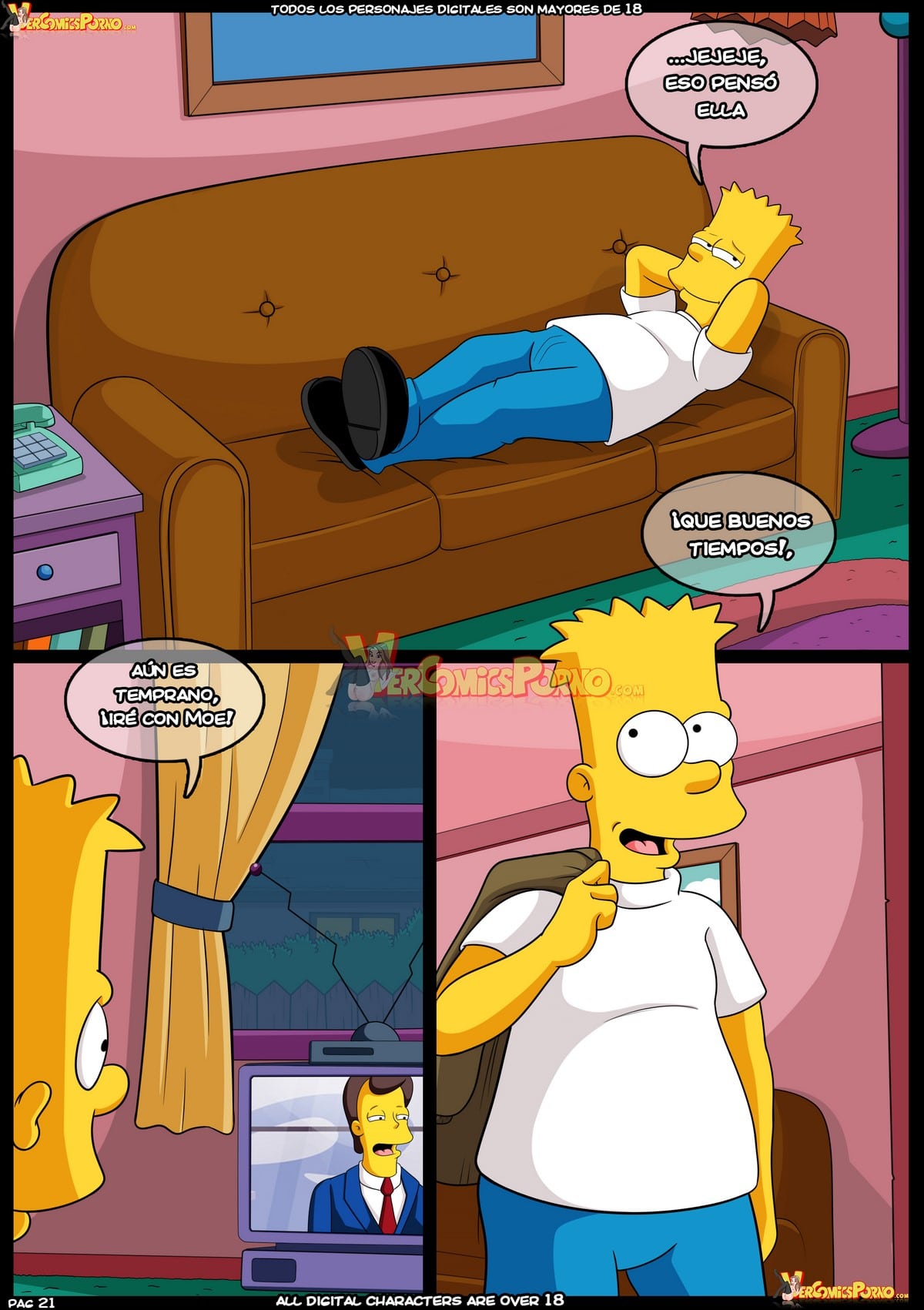 Los Simpsons Viejas Costumbres 9 “El Final” (Original Exclusivo) - 21
