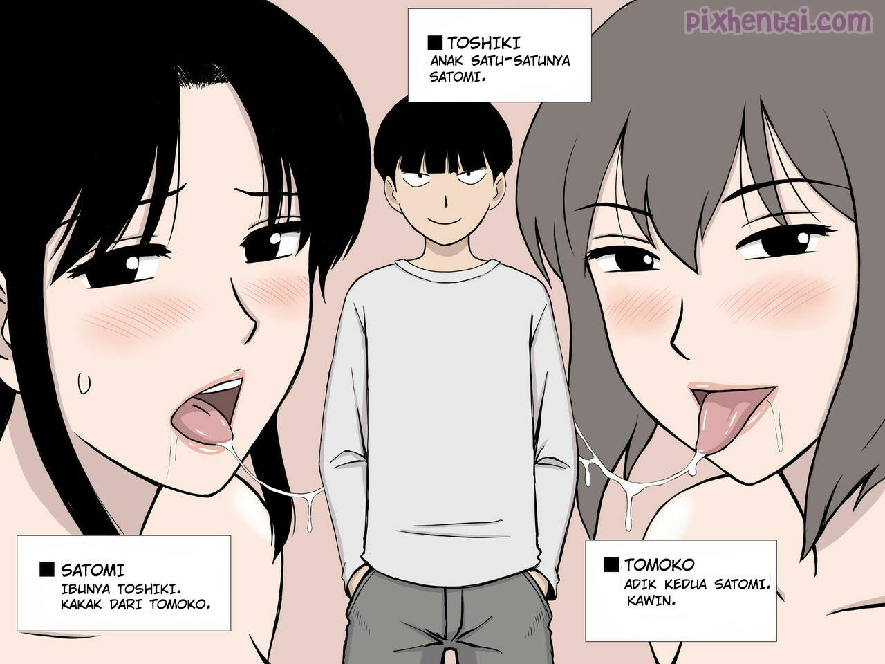 Komik Hentai Boku no Sefri wa Haha to Oba : Kutiduri Tante dan Ibu yang Montok Manga XXX Porn Doujin Sex Bokep 02