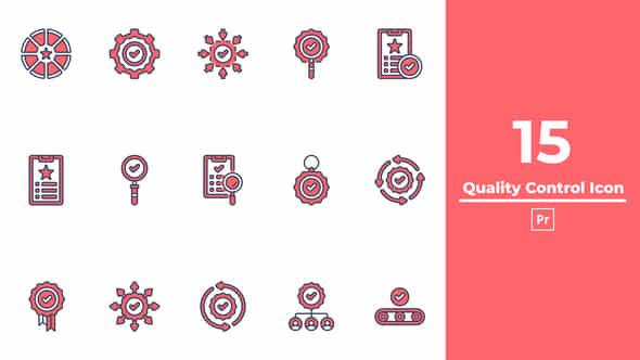 Quality Control Icon Premiere Pro - VideoHive 50360187