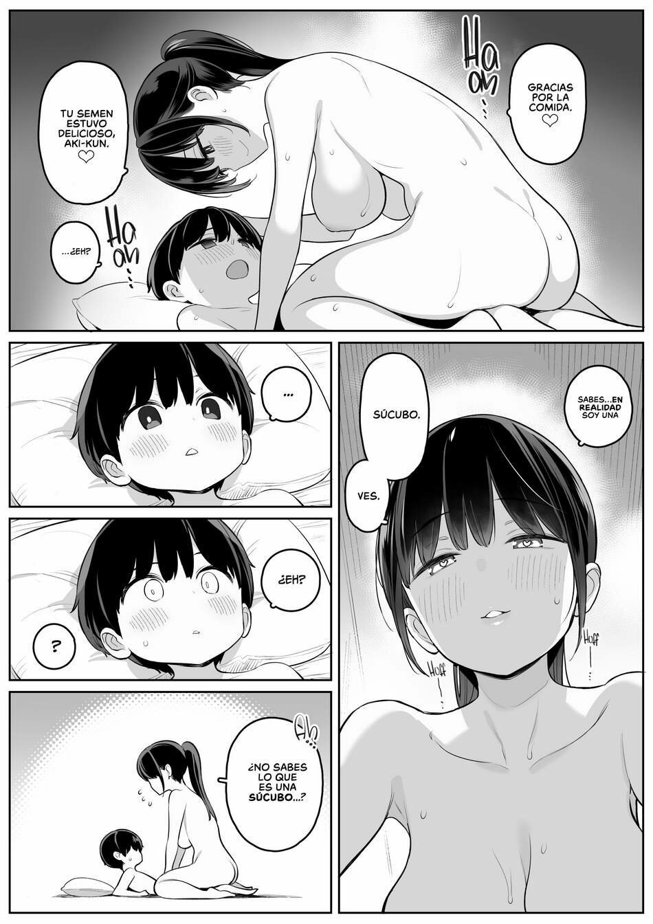 The Story of How the Neighbor Squeezed My Semen Because She Was a Succubus (Nora Higuma) - 15