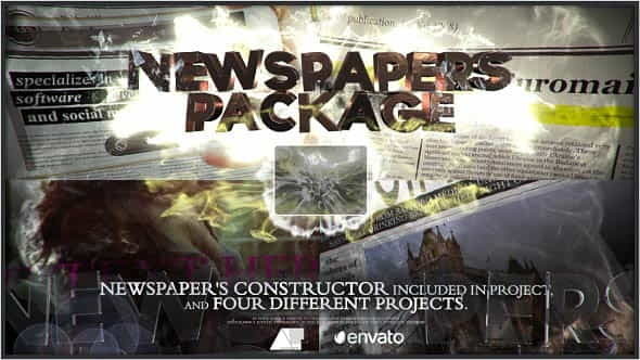 Constructor Of Newspapers - VideoHive 11033351